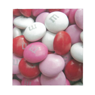Valentine's Candy Notepad