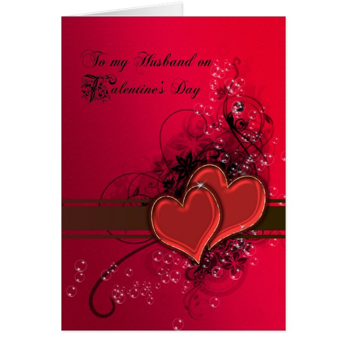 Valentine's card for husband