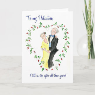 Valentine's Card for Older Couple