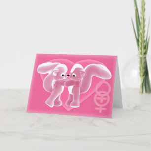 Valentine's Card, Gay, Happy Valentine's Day Holiday Card