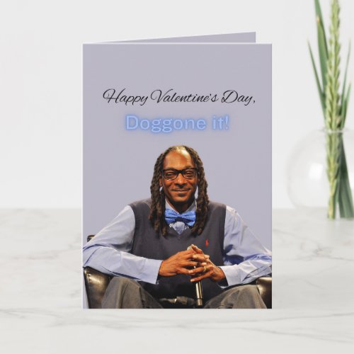 Valentines Card Snoop Dogg Card