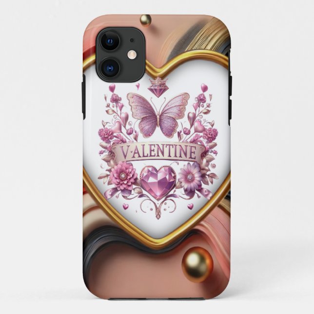 Valentine's  Case-Mate iPhone case (Back)