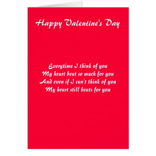 Valentine's day (Front)