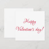 Valentine's day (Front/Back)