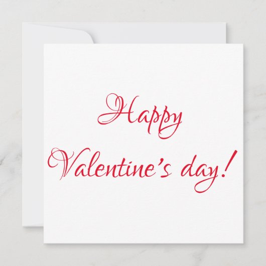 Valentine's day (Front)