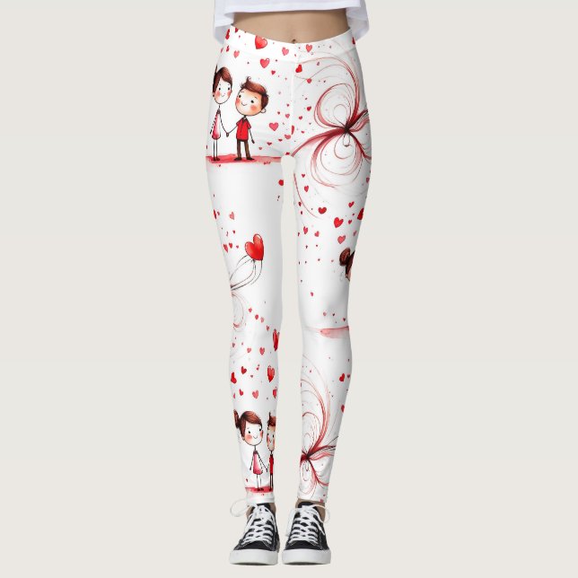 Valentine's Day 2025 Leggings (Front)