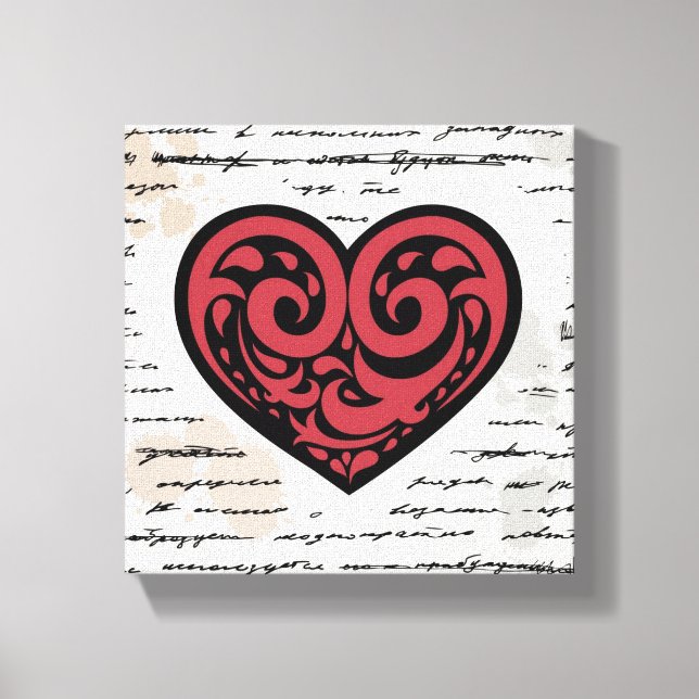 Valentine's Day 2 Canvas Print (Front)