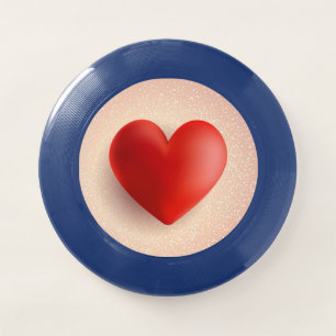 Valentine's Day 3D Heart Symbol-88888 Wham-O Frisbee