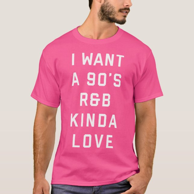 Valentine'S Day 90'S Rb Kinda Love T-Shirt (Front)
