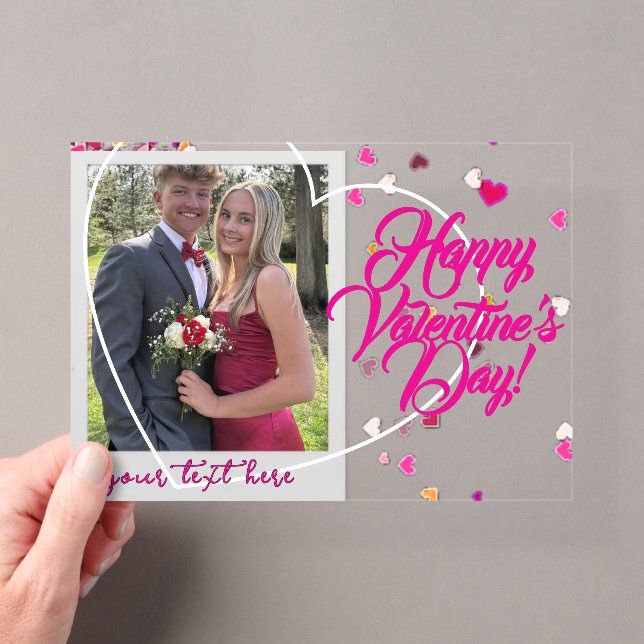 Valentine's Day  Acrylic Invitations (Insitu (Handheld))