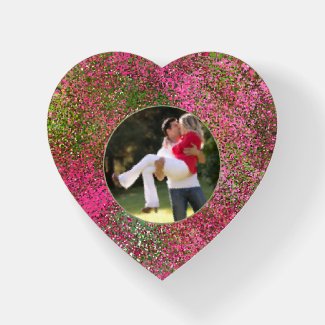 VALENTINE'S DAY/ADD YOUR OWN PHOTO/PINK AND GREEN