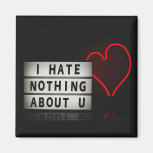 Valentines Day Aesthetic Light Red Red Aesthetic Magnet