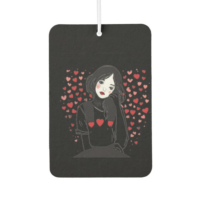 valentines day air freshener (Front)
