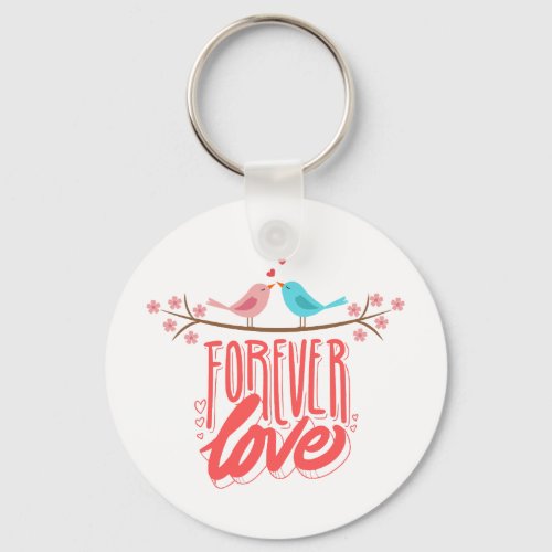 valentines day amazing forever love keychain