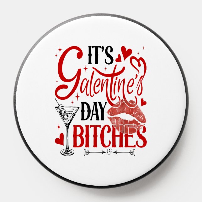 Valentines Day American Sign Love You Hand Sign He PopSocket (Popsocket)