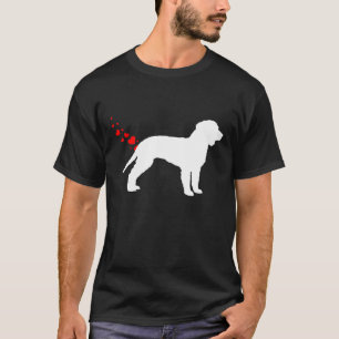 Valentines Day American Water Spaniel Owner Heart T-Shirt