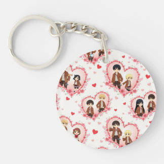 VALENTINE'S DAY ANIME KEY CHAIN