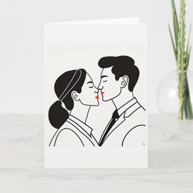 Valentine's Day Art Card (Front)