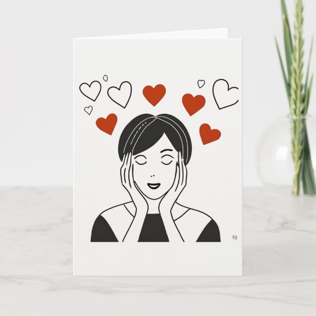 Valentine's Day Art Card (Front)