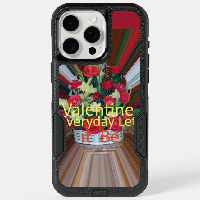 Valentine's Day Art Print iPhone 15 Pro Max Case (Back)