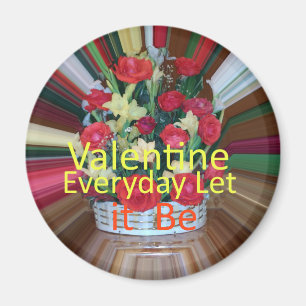 Valentine's Day Art Print Magnet