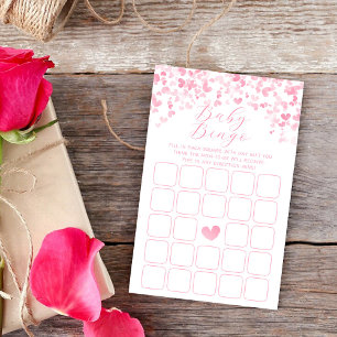 Valentine's Day Baby Shower Bingo Game