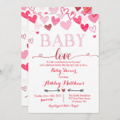 Valentines Day Baby Shower Invitation (Front/Back)
