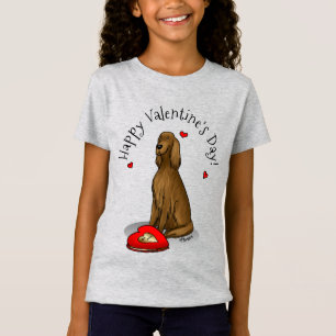 Valentine's Day Be Mine Irish Setter (red 1) Cute T-Shirt
