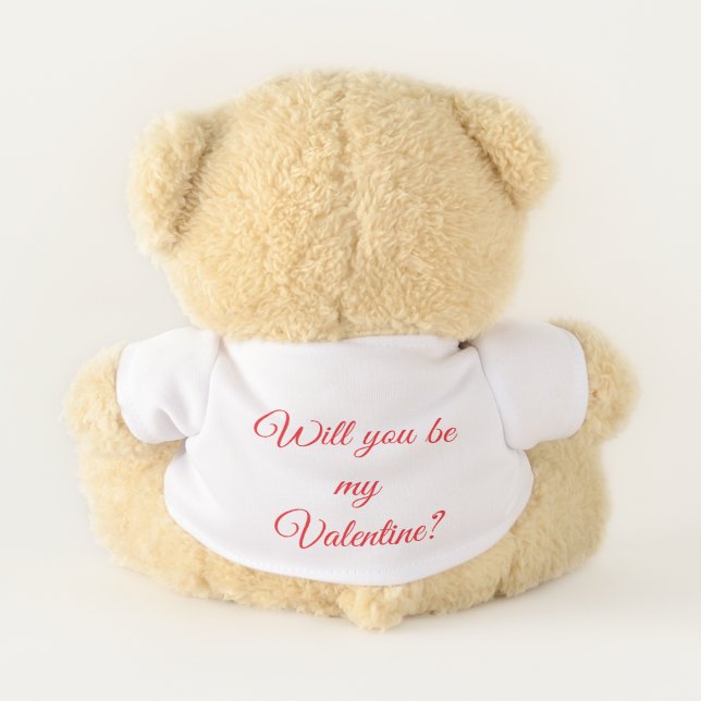 Valentine's Day bear (Back)