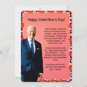 Valentine's Day Biden Card
