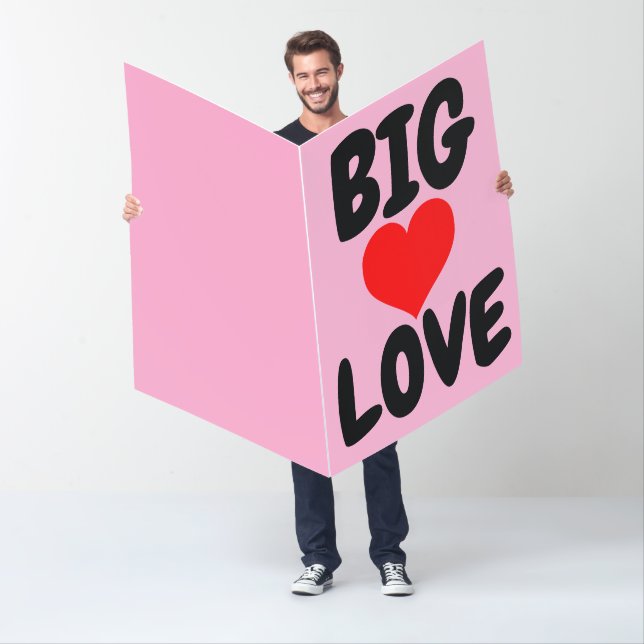 VALENTINE'S DAY BIGGEST GIANT GREETING CARD (In Situ)