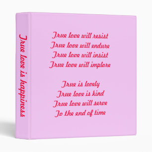 Valentine's day binders