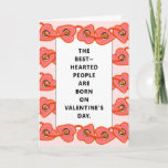 Valentine's Day Birthday Card