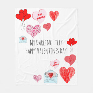 valentines day blanket