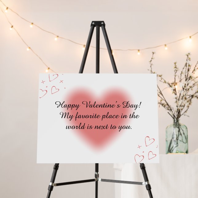  Valentine's Day Bulletin Board cute decoration (In Situ (Stand))