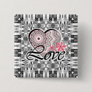 Valentine's day button