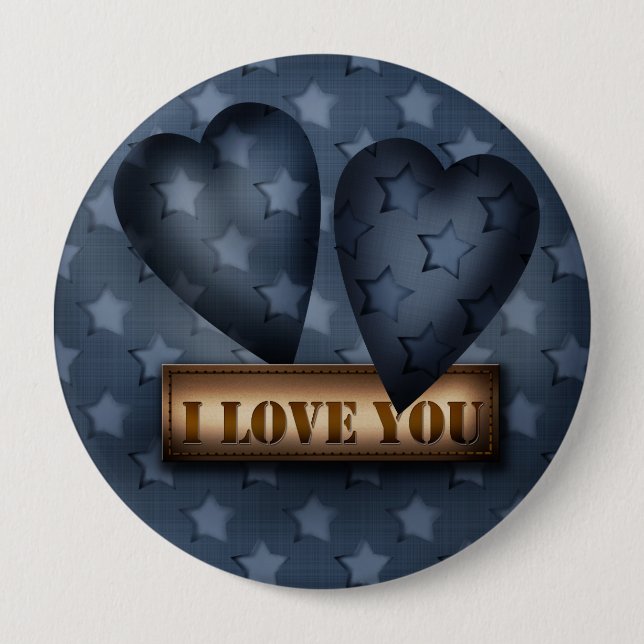 Valentine's day button (Front)