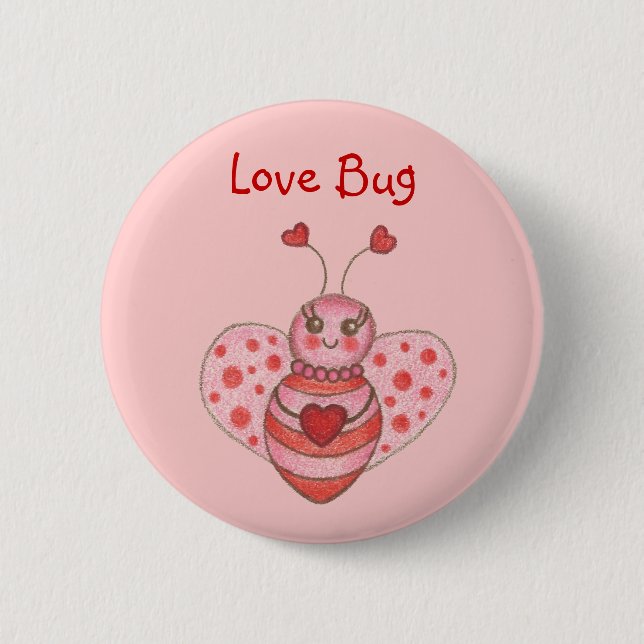 Valentine's Day  Button (Front)