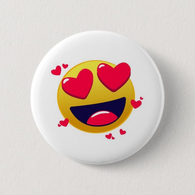 Valentine's day ❤ button (Front)
