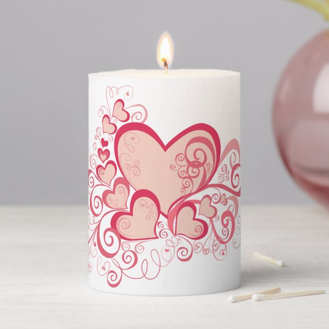 Valentine's Day Candle (In Situ)