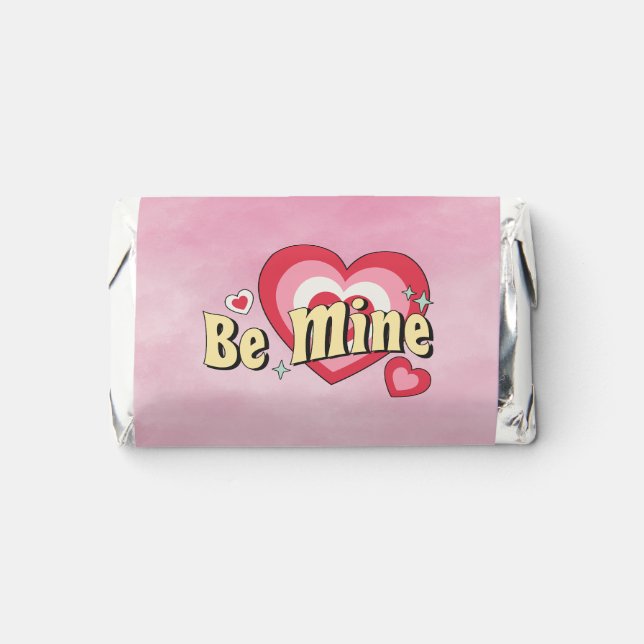 Valentines Day Candy -  Be Mine Hershey's Miniatures (Front)