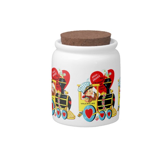 Valentines Day  Candy Jar (Front)