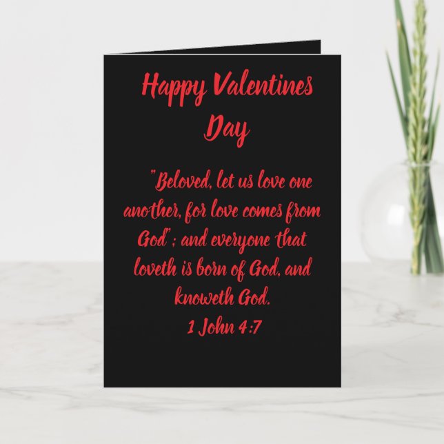 valentines day card  (Front)