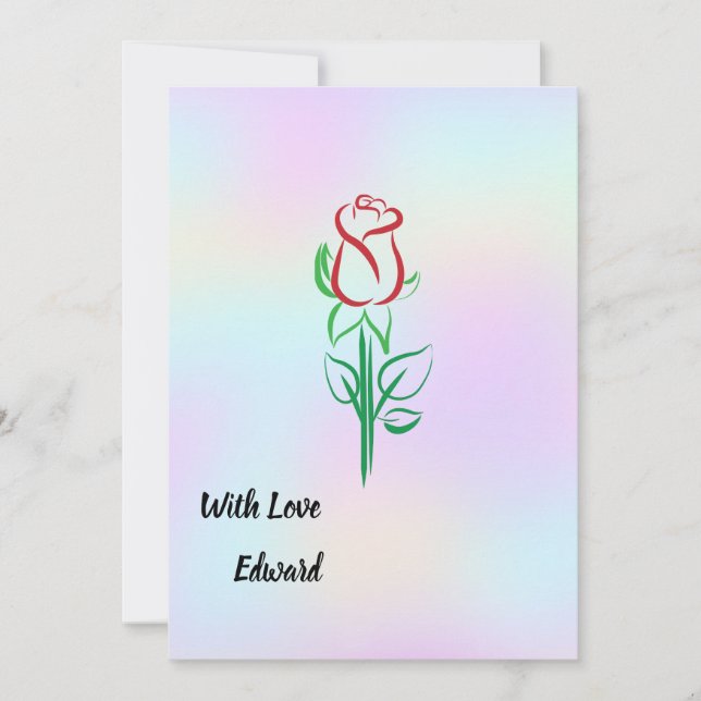 Valentine's Day Card (Front)