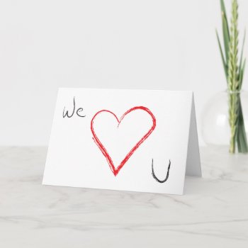 Valentine's Day Card by golly_gee at Zazzle