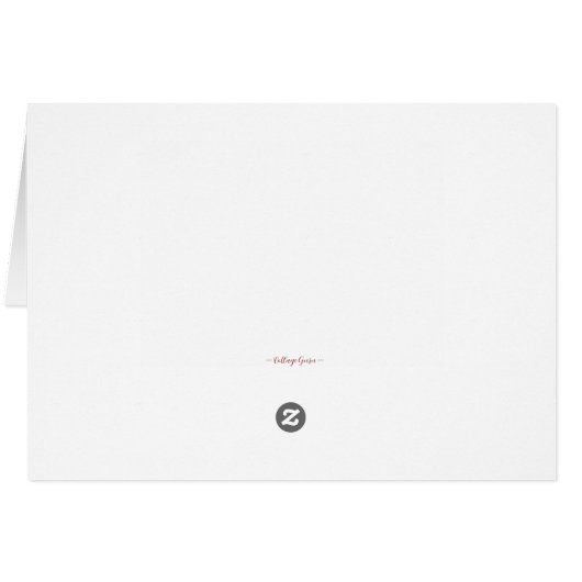 Valentine's Day Card! (Back Horizontal)