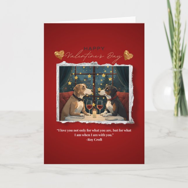 Valentine's Day Card-Blank inside Holiday Card (Front)