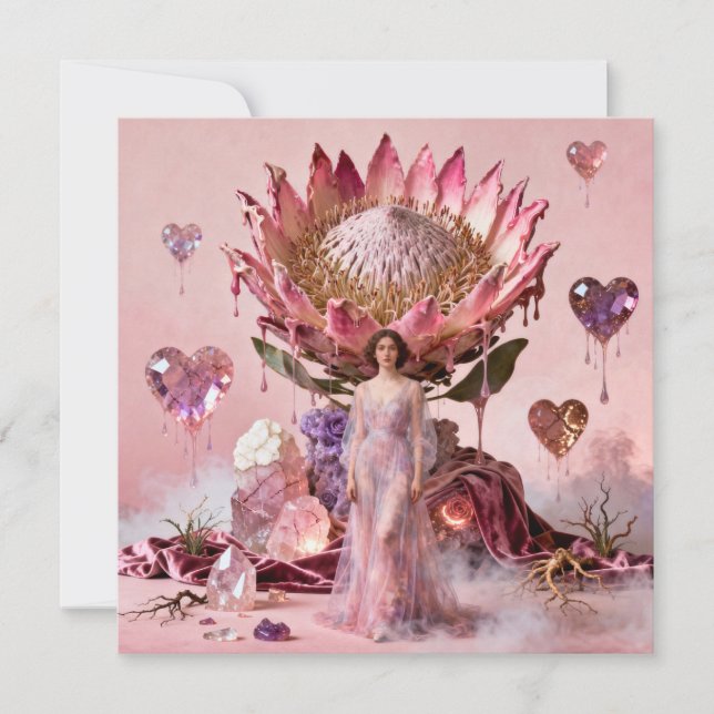 Valentines Day Card by Eloise Pixlyne (Front)