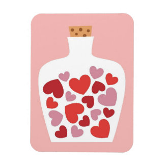 Valentine's Day card design Magnet