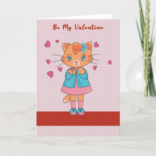 Valentines Day Card for a Girl Childs Friend